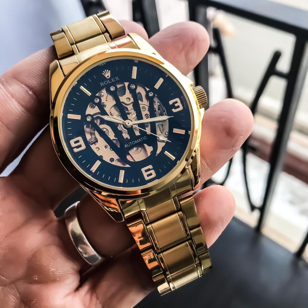 Rolex Automatic Gold &amp; Black