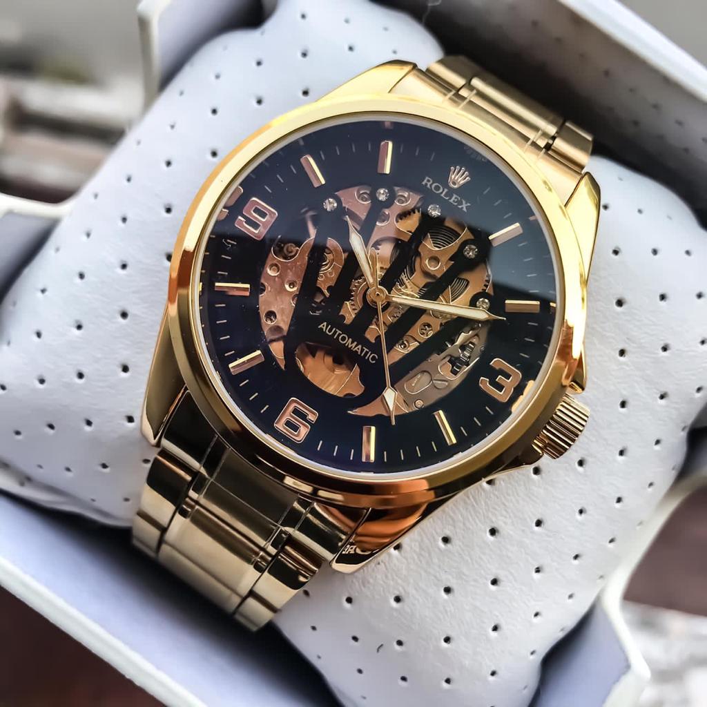 Rolex Automatic Gold &amp; Black