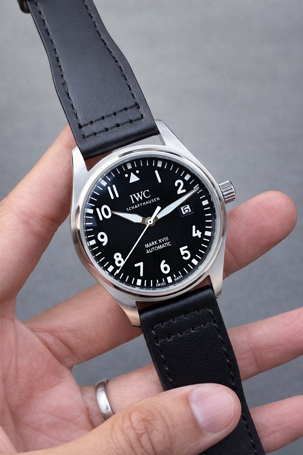 IWC Schaffhausen Pilot’s Automatic Black