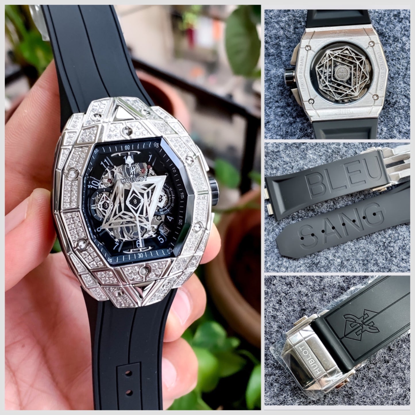 Hublot Big Bang Sang Bleu Chronograph