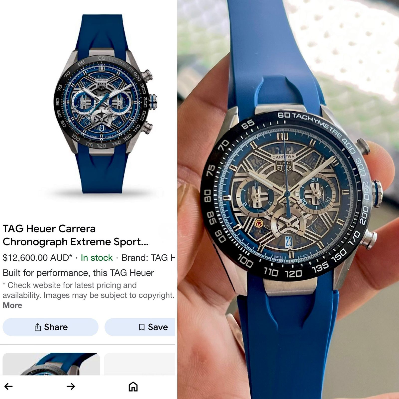 Tag Heuer Carrera Extreme Sport Chronograph