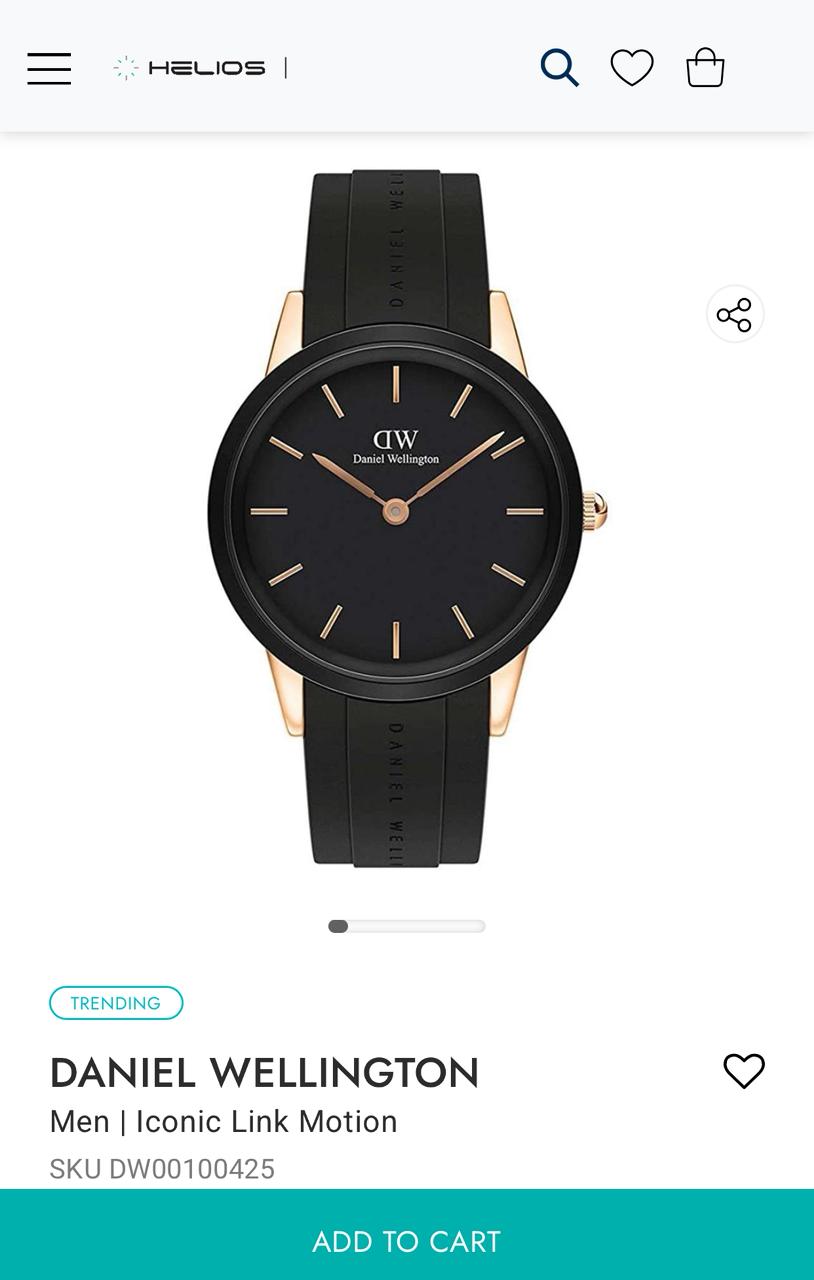 Daniel Wellington Black Dial