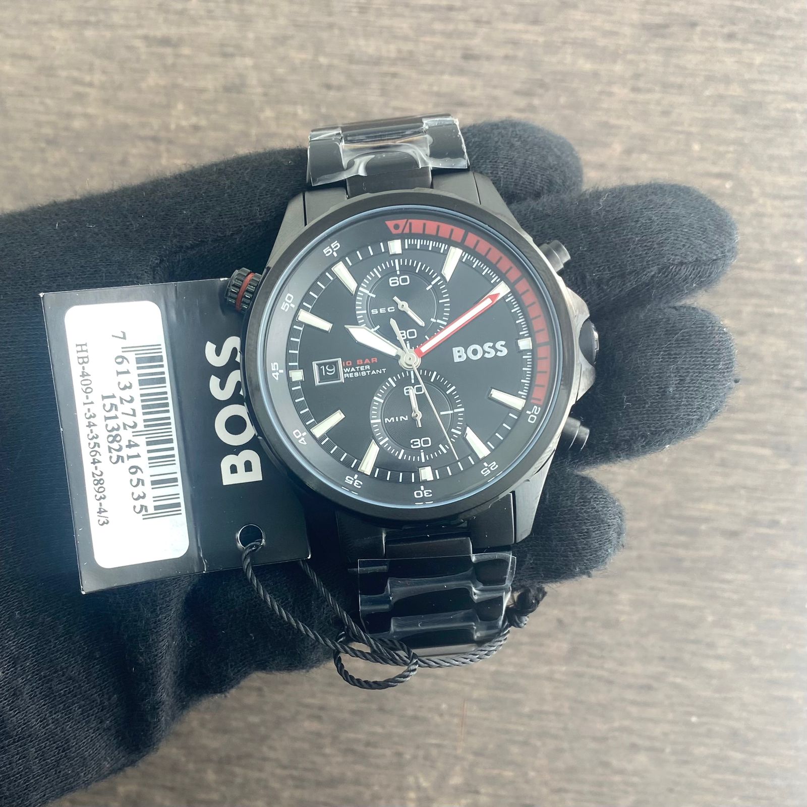 Boss Blue Dial Chronograph