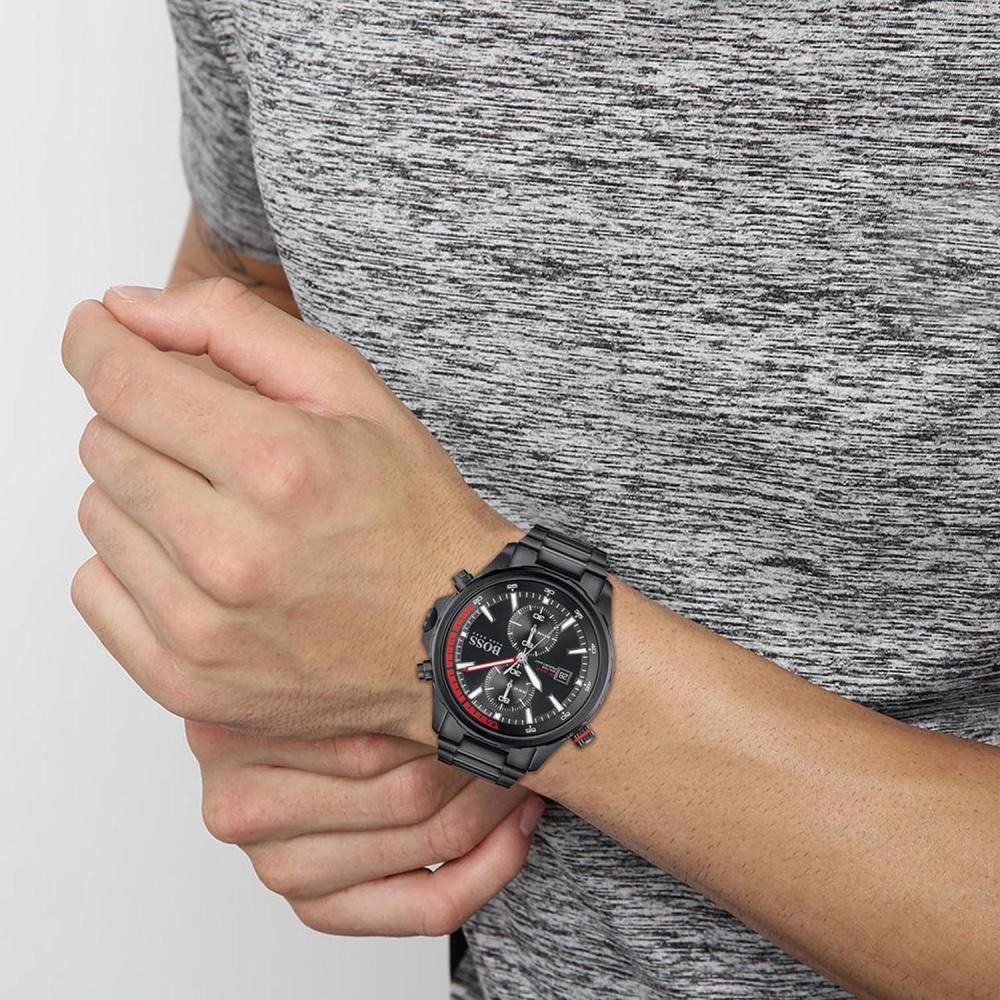 Boss Blue Dial Chronograph