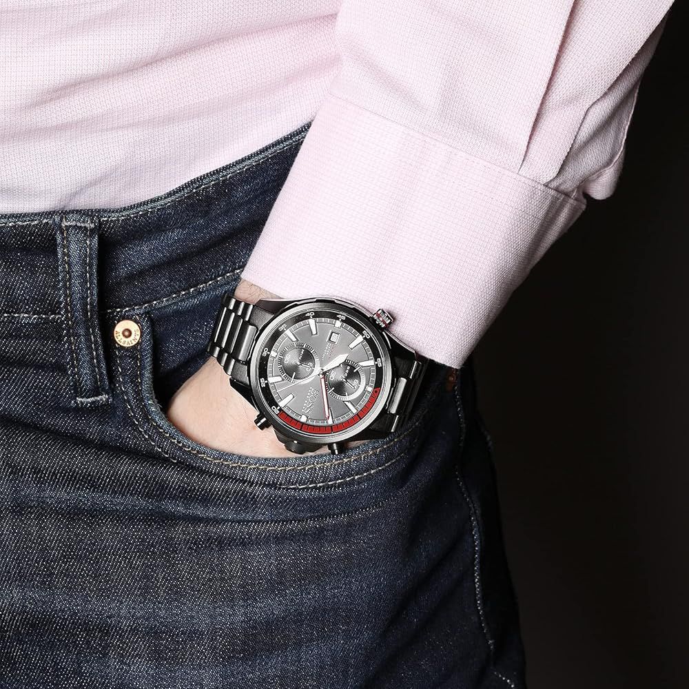 Boss Blue Dial Chronograph