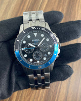 Fossil FB-01 Silver Chronograph