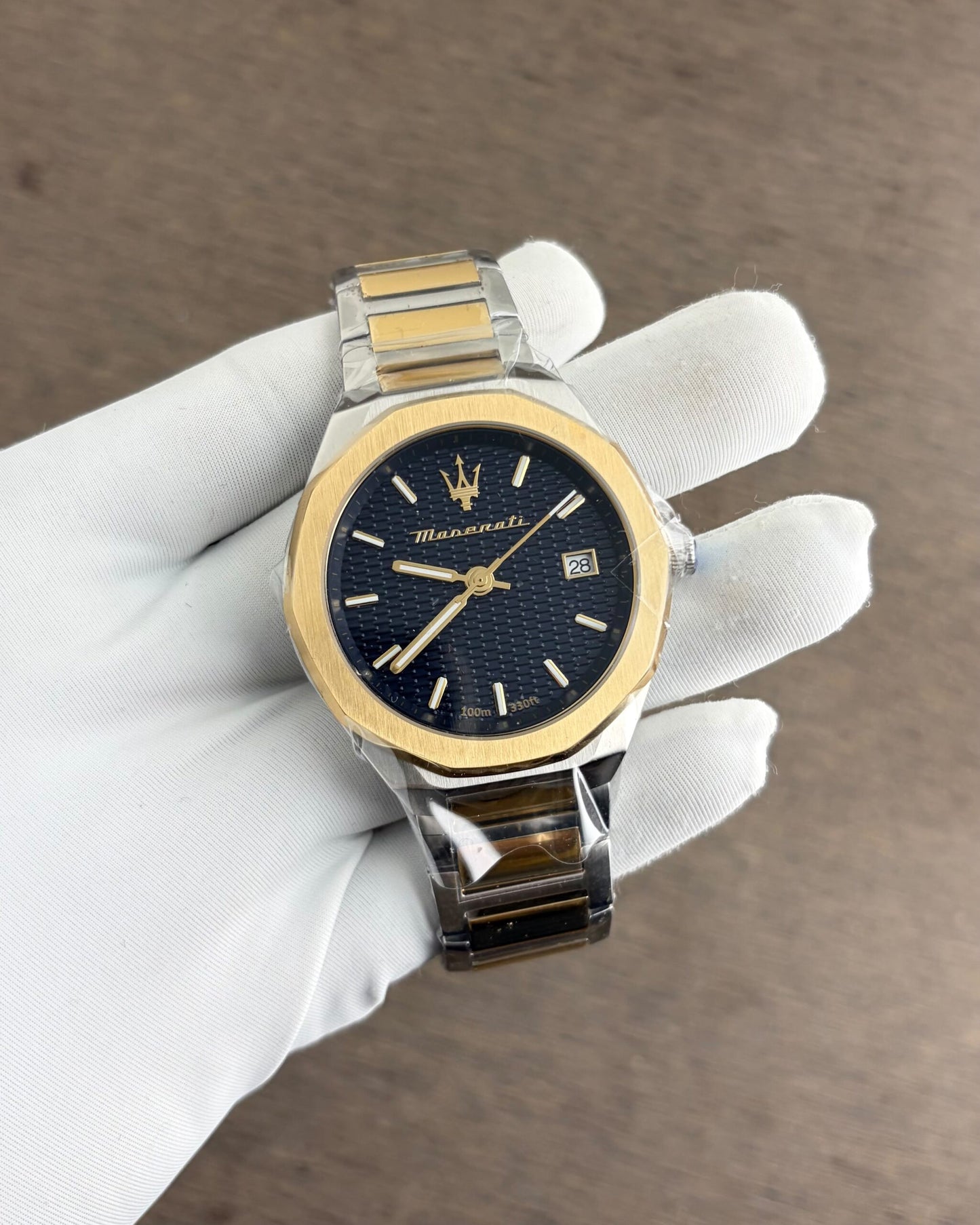 Maserati Stile Blue Dial Chronograph