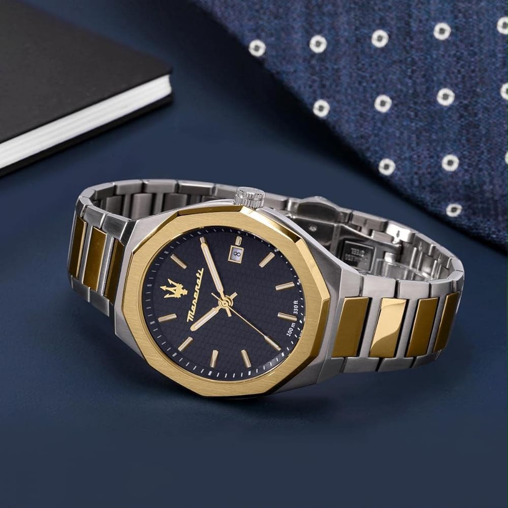 Maserati Stile Blue Dial Chronograph
