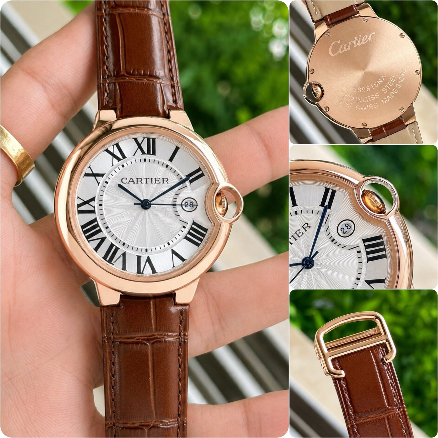 Cartier Ballon Bleu White Dial Quartz