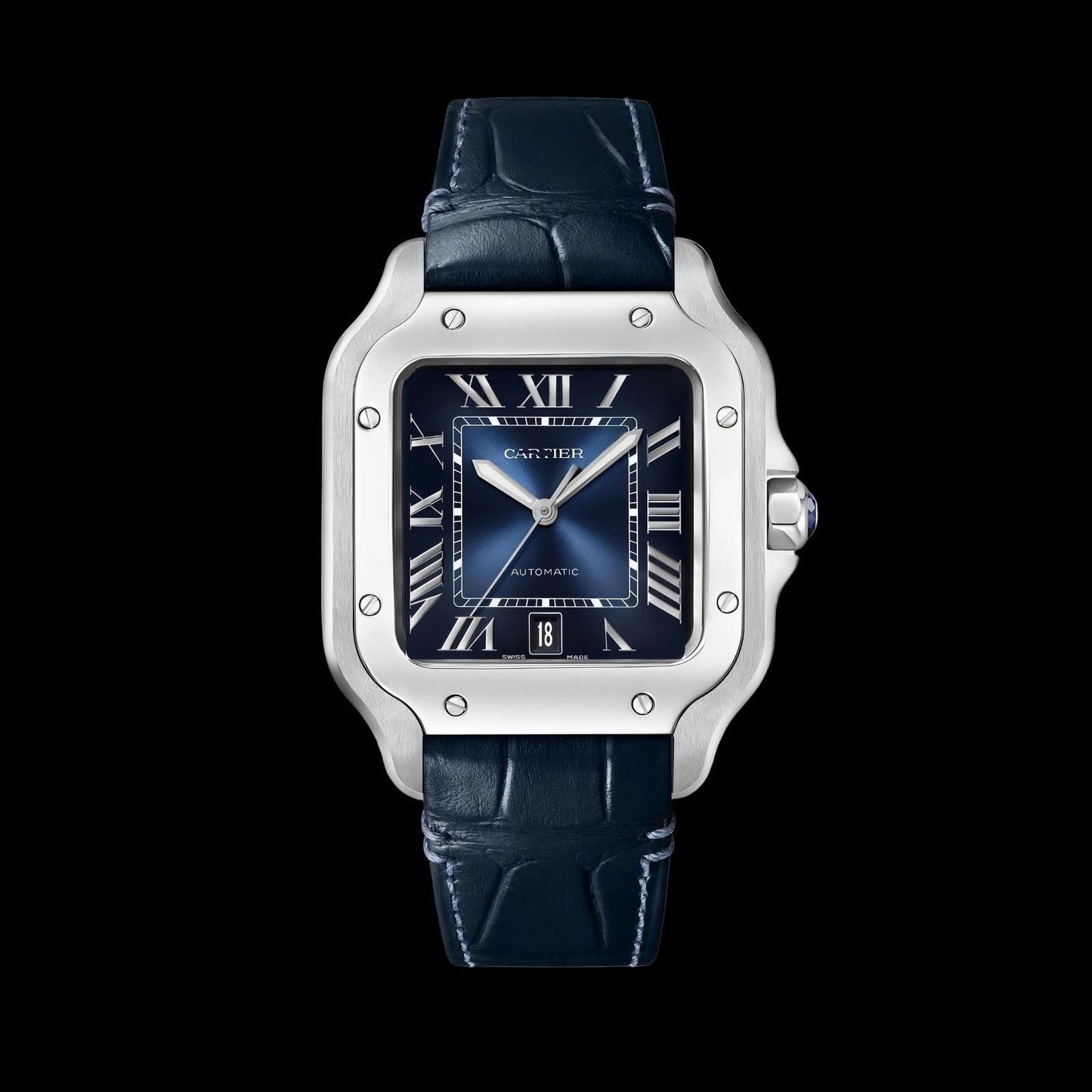 Cartier De Santos Blue Automatic