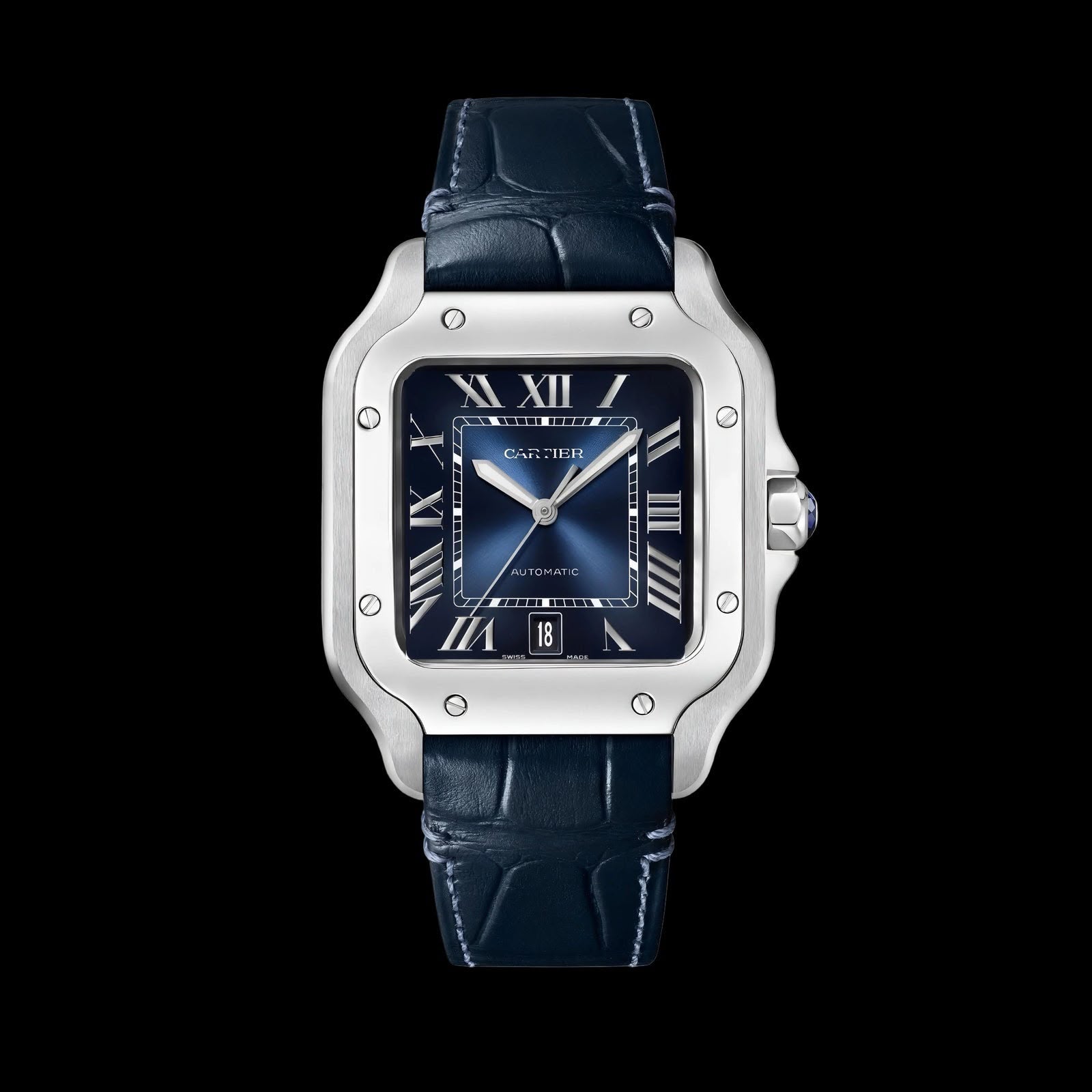 Cartier De Santos Blue Automatic