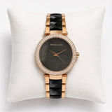 Michael Kors Black Marble-Effect Dial