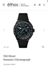 Tag Heuer Black Blue Dial
