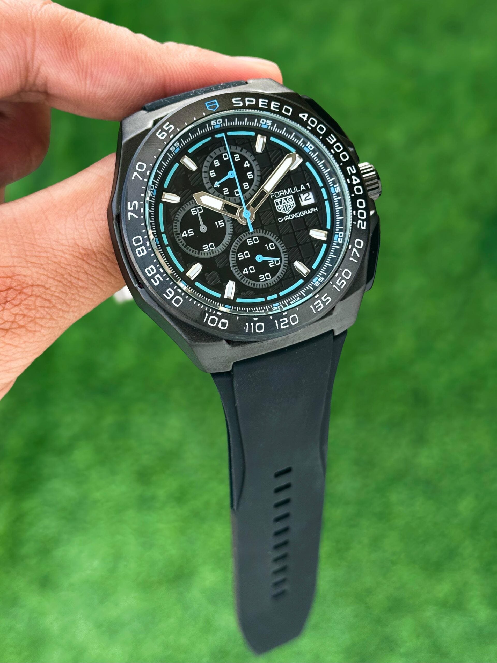 Tag Heuer Black Blue Dial