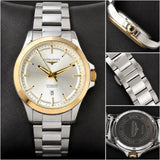 Longines Golden Tone Quartz Dial