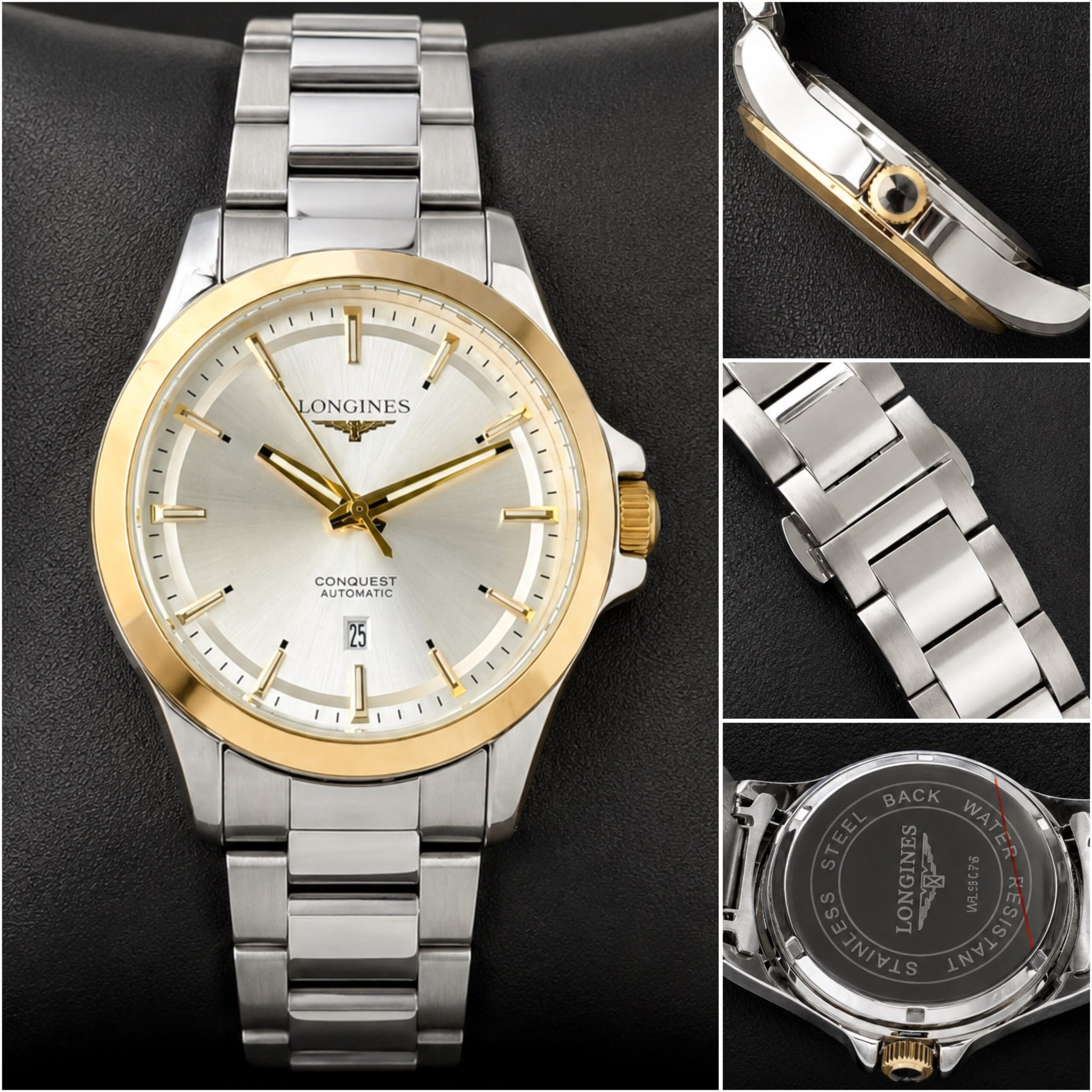 Longines Golden Tone Quartz Dial