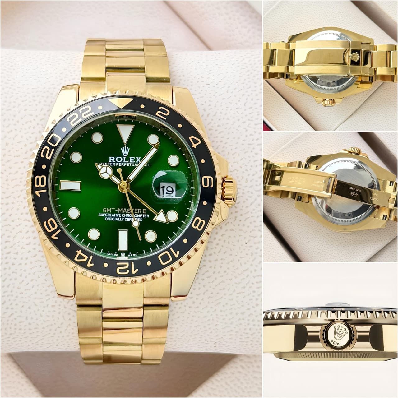 Rolex GMT Master II Green Dial