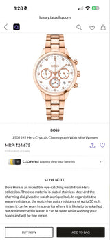 Hugo Boss Hera Series Chronograph