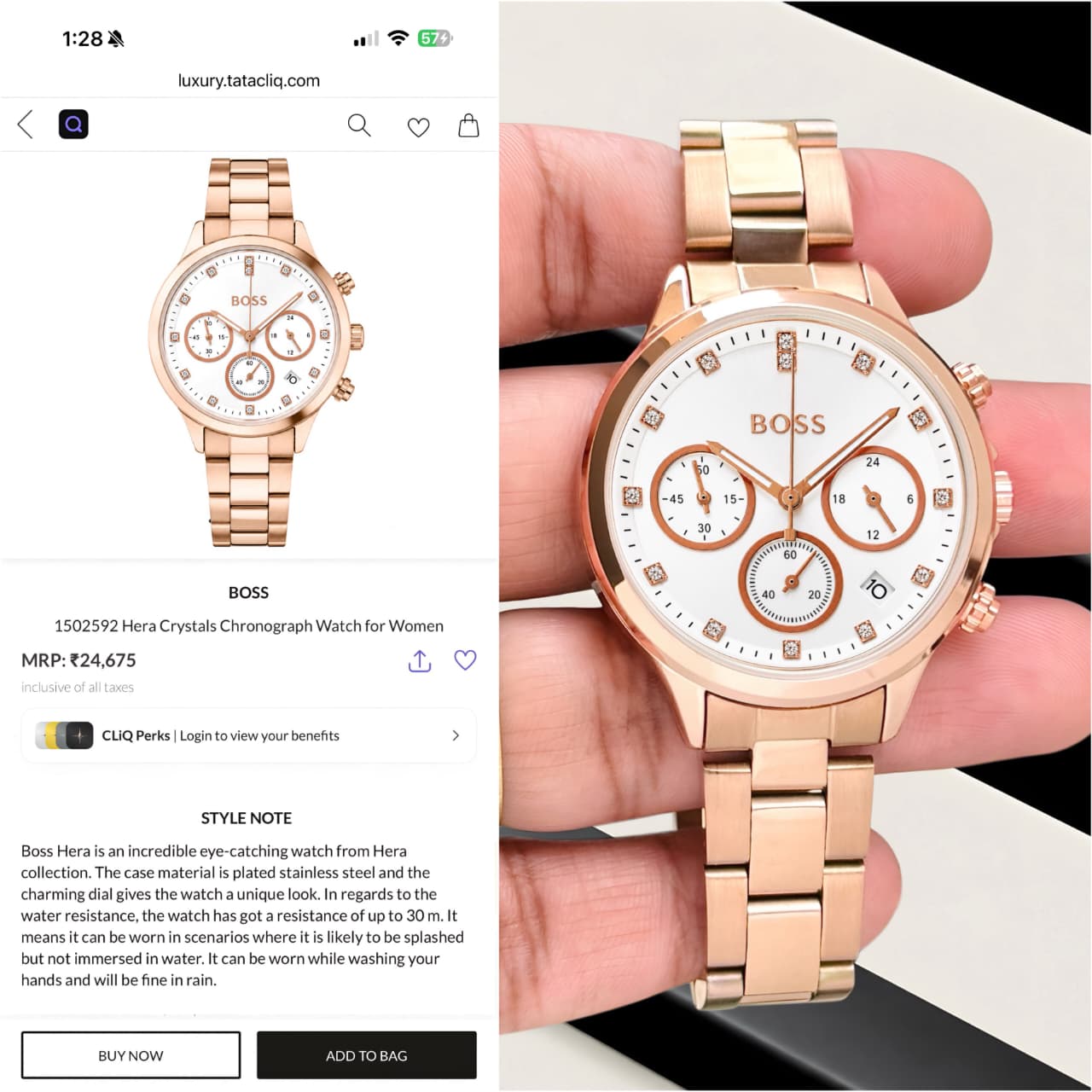 Hugo Boss Hera Series Chronograph