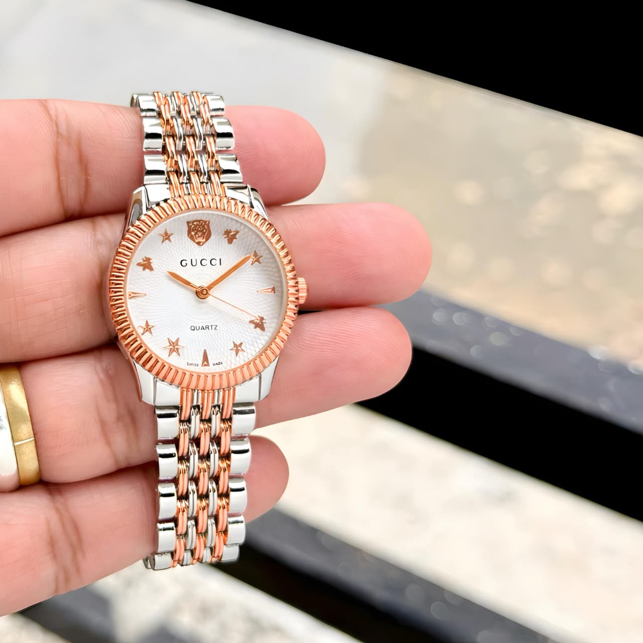 Gucci Patent Dial Series Quartz