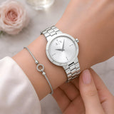 Armani Exchange White Sunray Dial