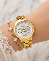 Boss Gold-Tone Quartz
