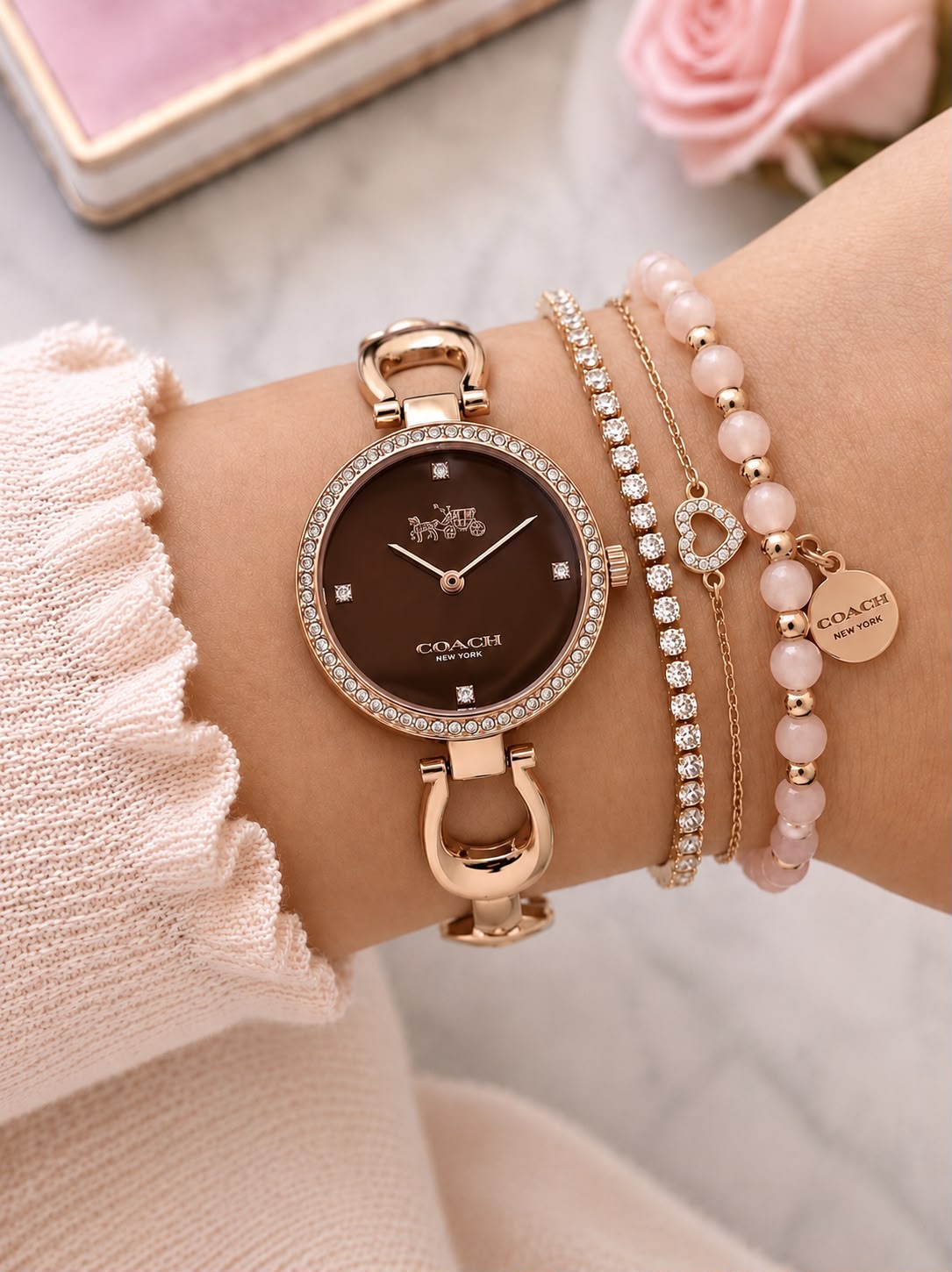 Coach Park Carnation Quartz