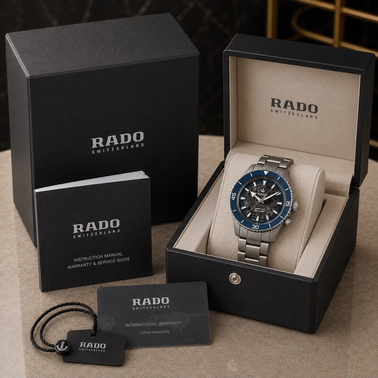 Rado Captain Cook High-Tech Ceramic Skeleton Automatic