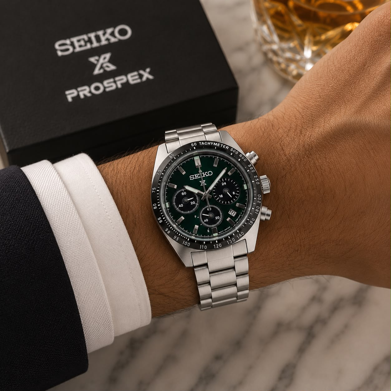 Seiko Prospex Speedtimer Solar Chronograph