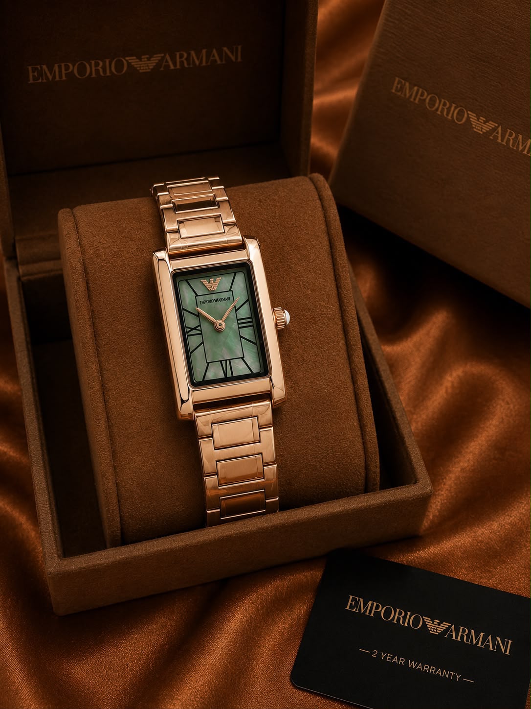Emporio Armani Rectangular Dial