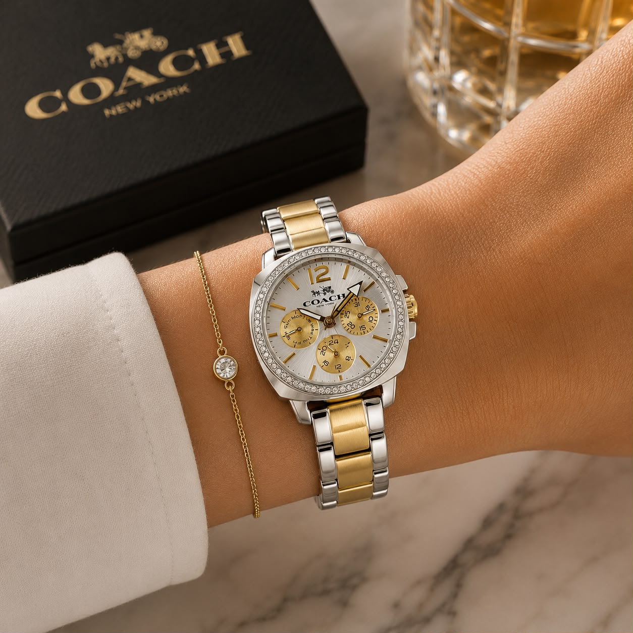 Coach Boyfriend Multi-Function Quartz