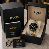 Boss Runner Jet Black Dial