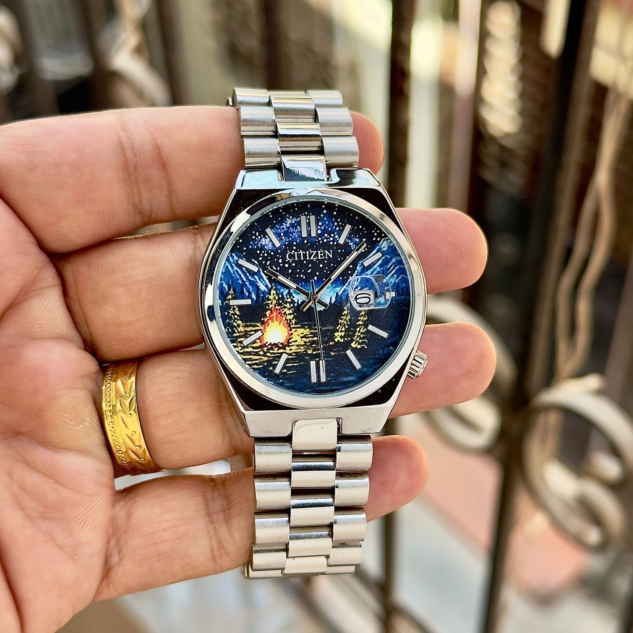 Citizen Tsuyosa Campfire Art Dial