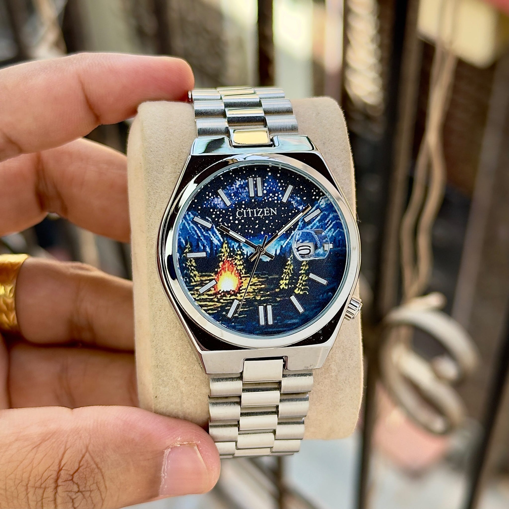 Citizen Tsuyosa Campfire Art Dial