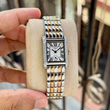 Longines Mini DolceVita Silver Textured