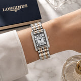 Longines Mini DolceVita Silver Textured
