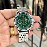 Emporio Armani Classic Green Dial Chronograph