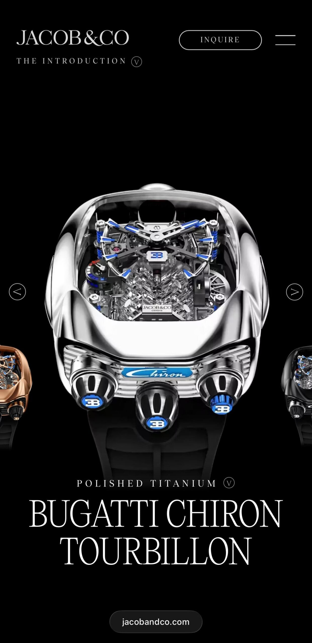 Jacob &amp; Co Bugatti Automatic