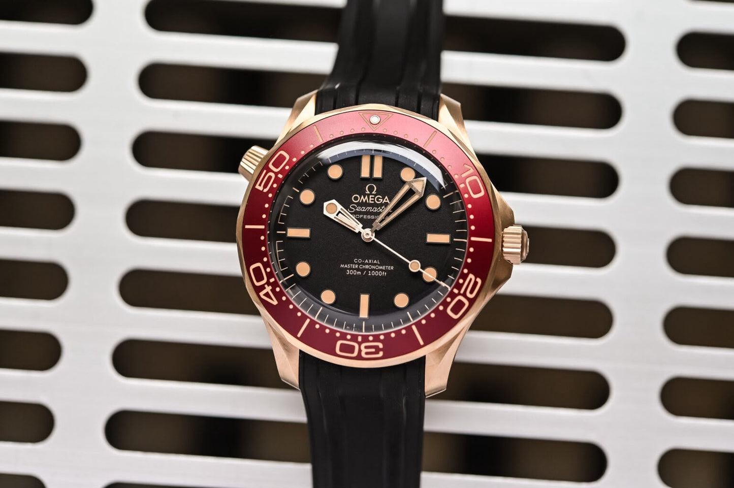 Omega Seamaster Black Red Automatic
