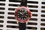 Omega Seamaster Black Red Automatic