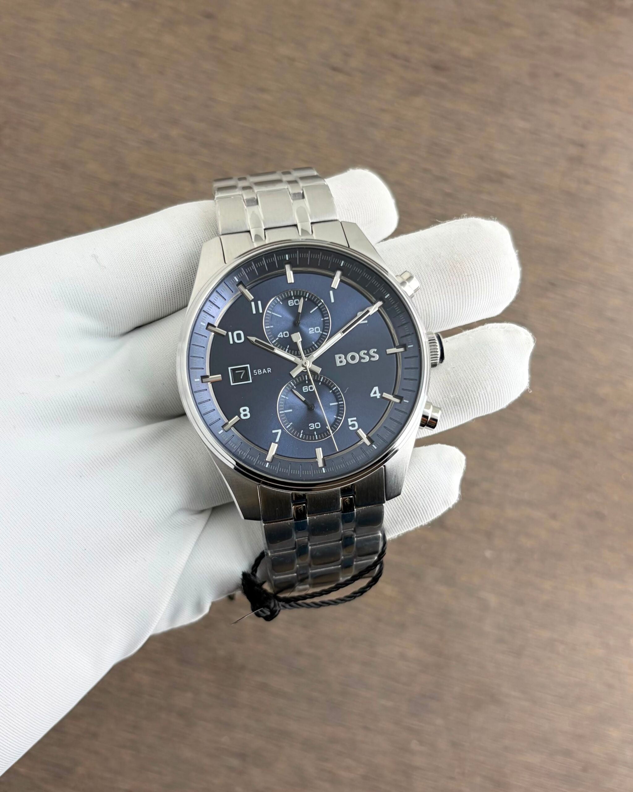 Hugo Boss Skytraveller Chronograph Blue Dial
