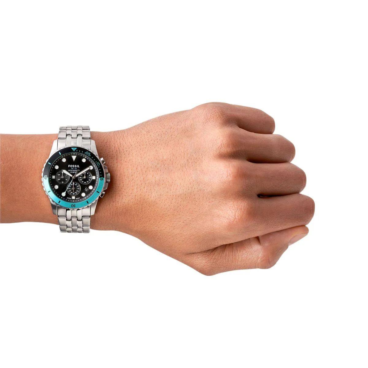 Fossil FB-01 Chronograph Silver