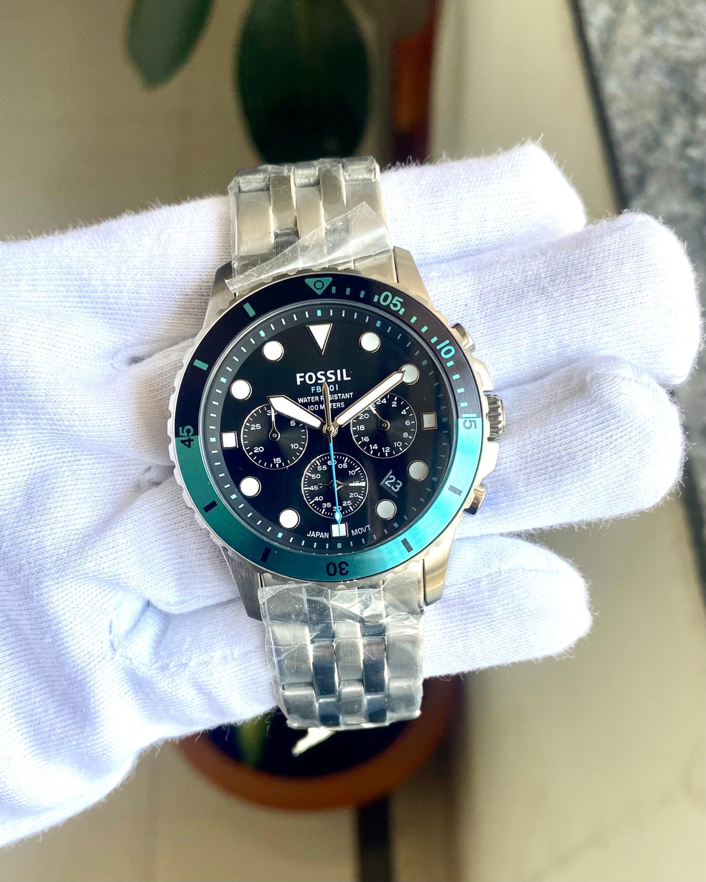 Fossil FB-01 Chronograph Silver