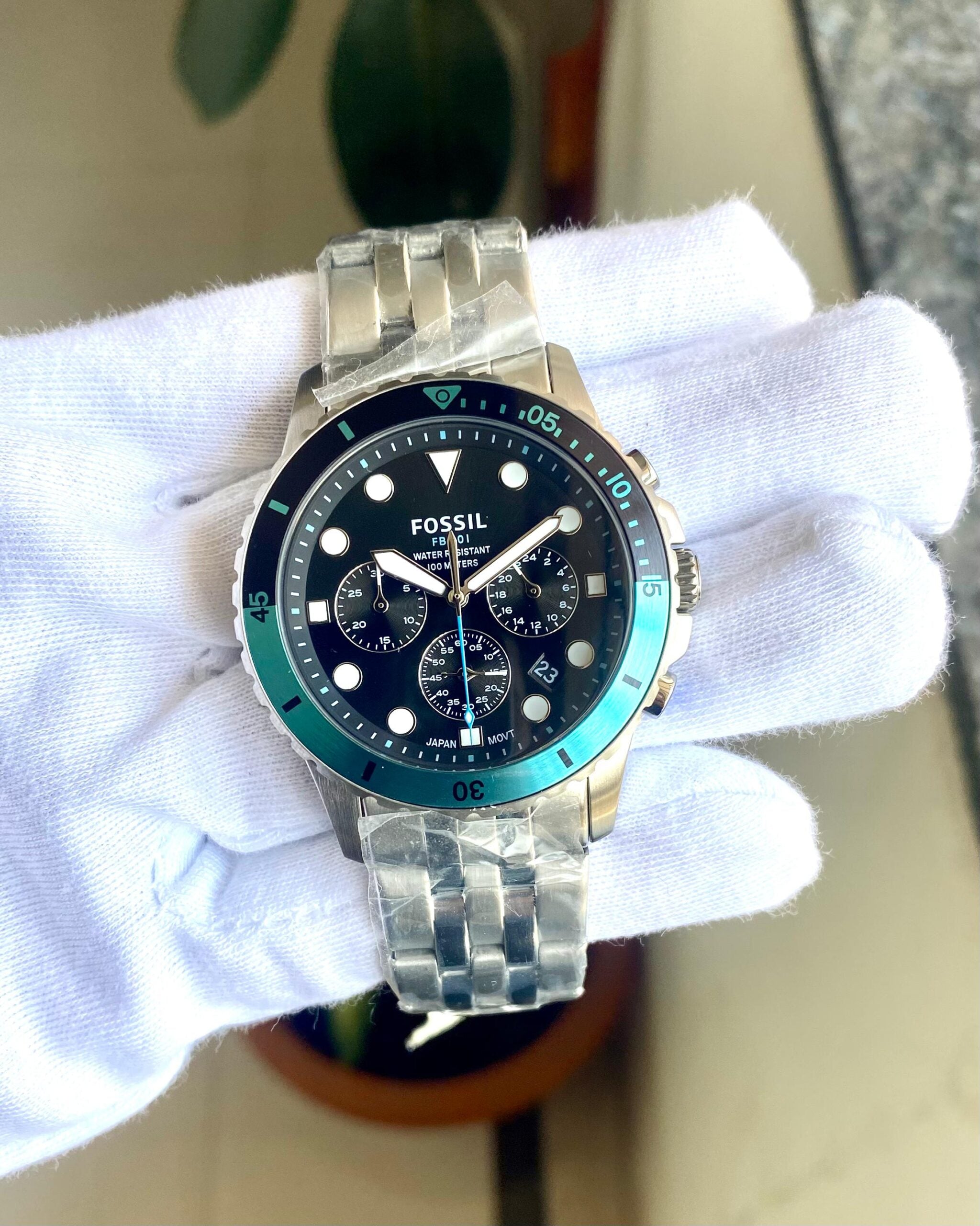 Fossil FB-01 Chronograph Silver