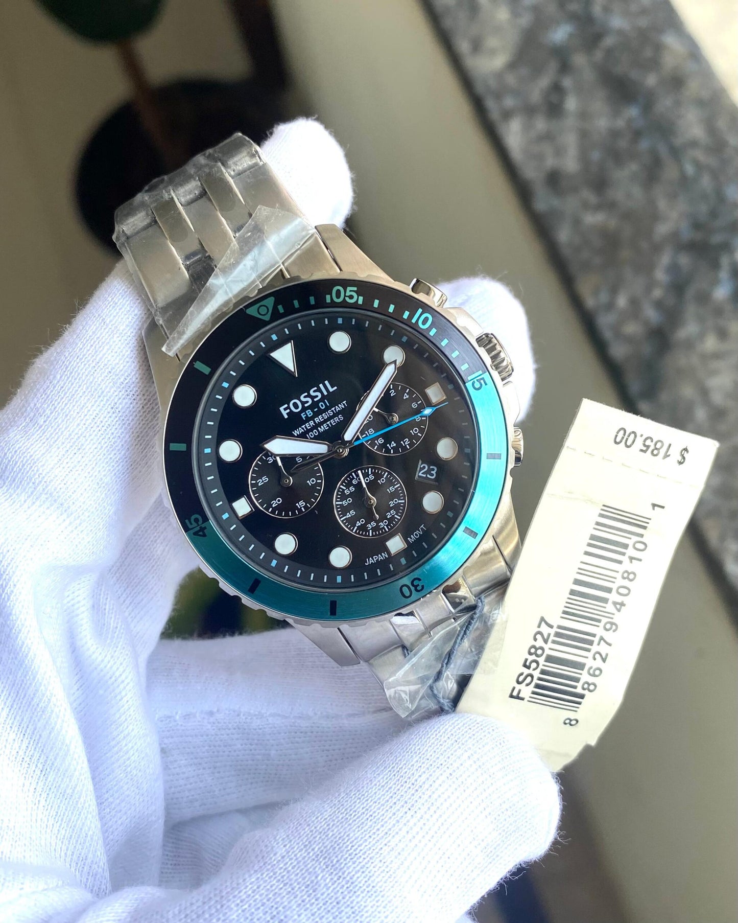 Fossil FB-01 Chronograph Silver