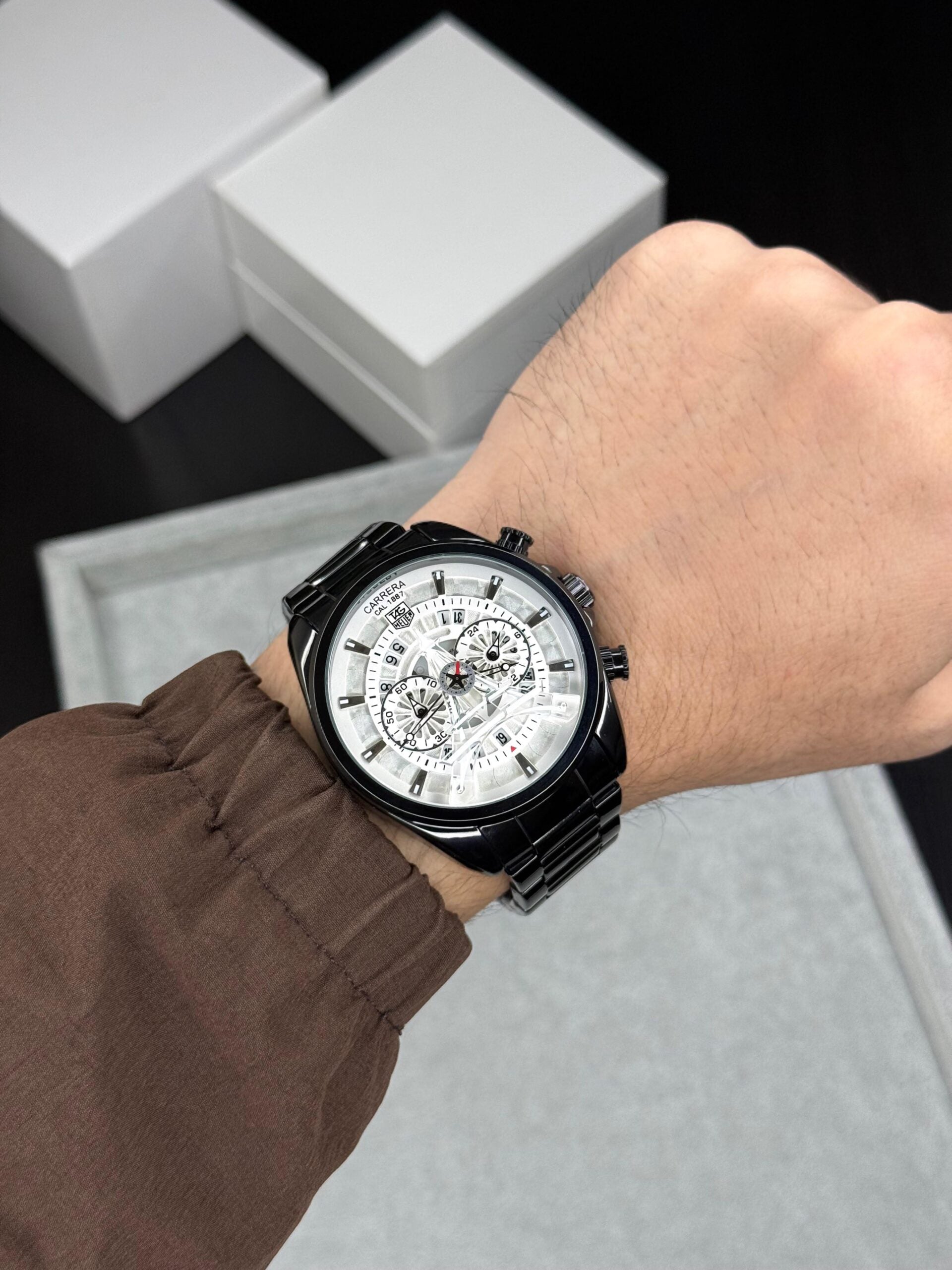 Tag Heuer Eiffel Tower Chronograph Black