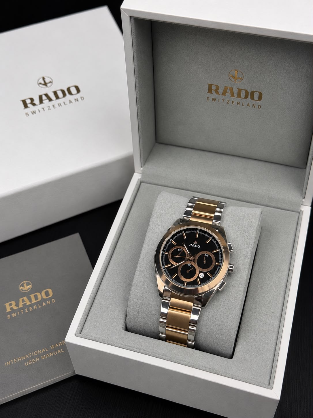 Rado HyperChrome Black Dial