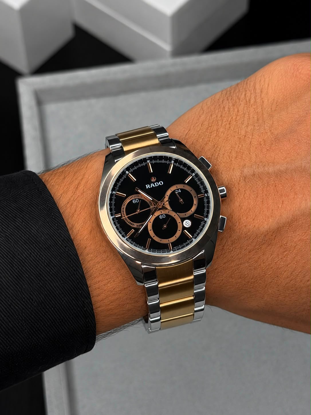 Rado HyperChrome Black Dial