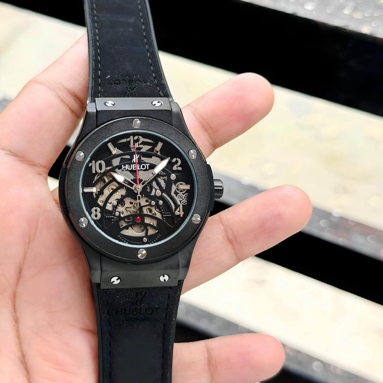 Hublot Open Heart Automatic Black