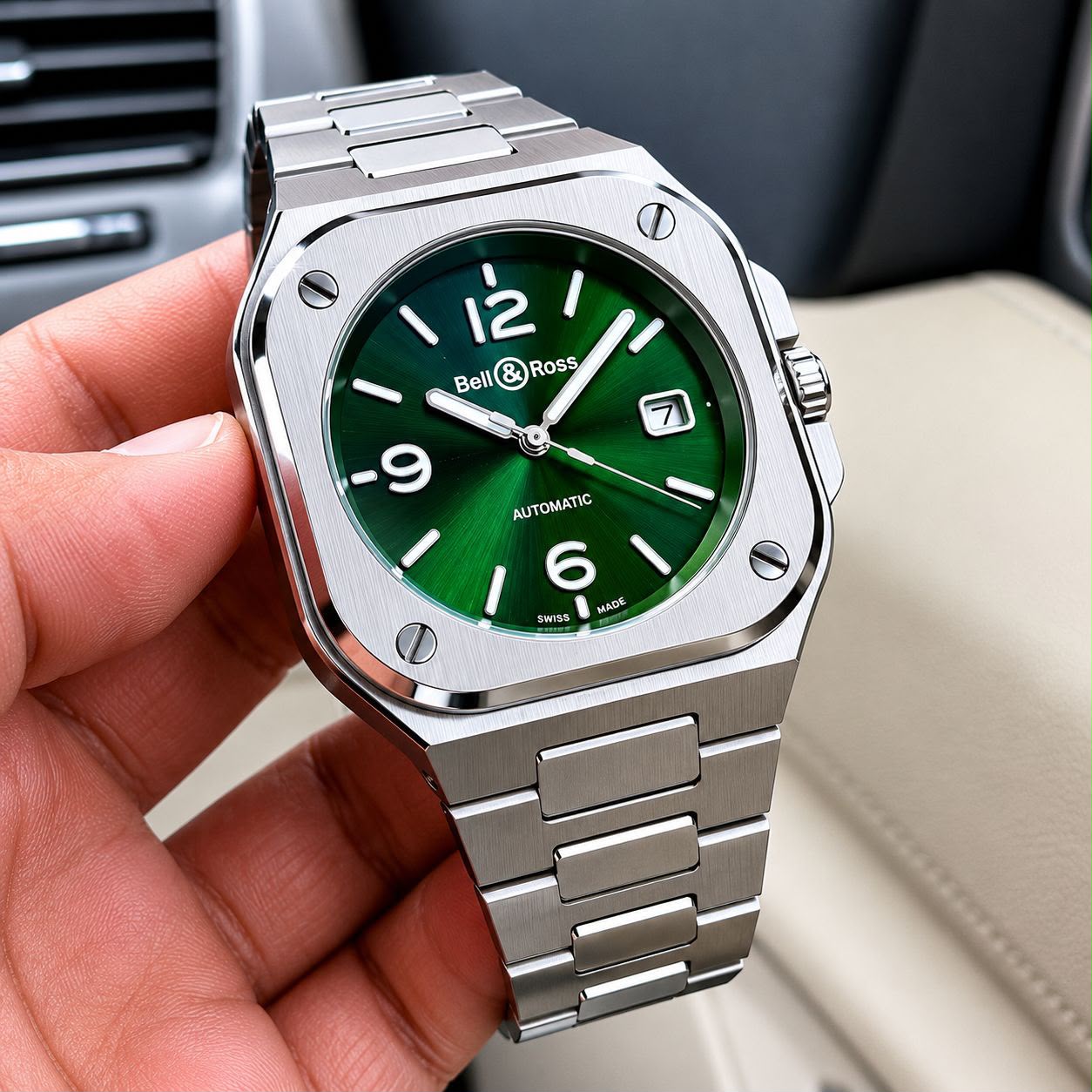 Bell &amp; Ross BR Series Automatic Green Dial